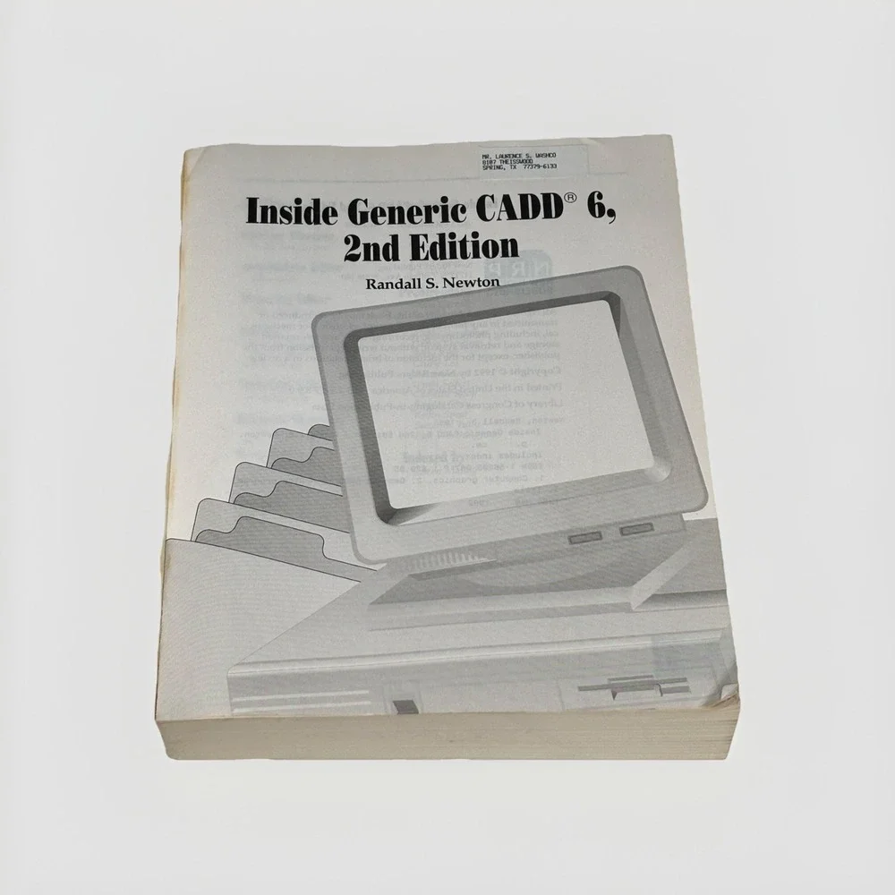 INSIDE GENERIC‎ CADD 6 Randall S Newton Book PB 2nd Ed 1992